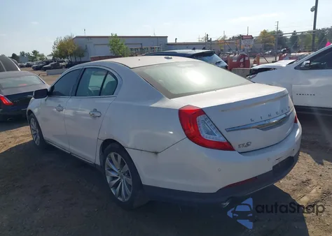 2015 Lincoln Mks z USA, uszkodzony, nr VIN 1LNHL9DK0FG600586